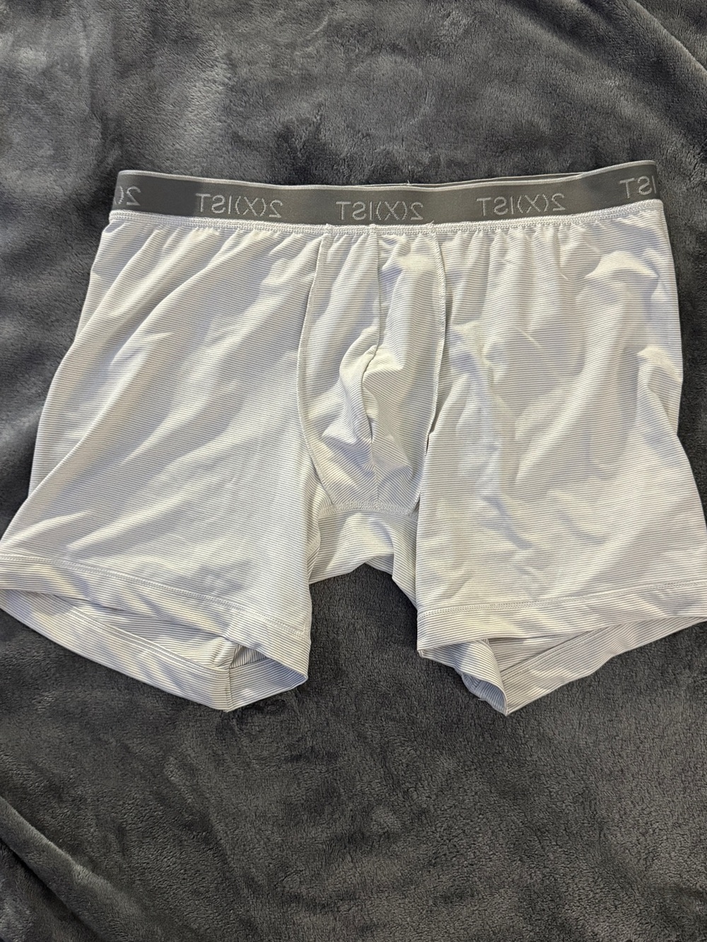 2xist White and Gray Boxer Briefs